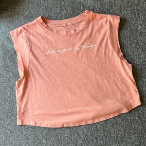 Whitney Simmons Crop Muscle Tank size Small